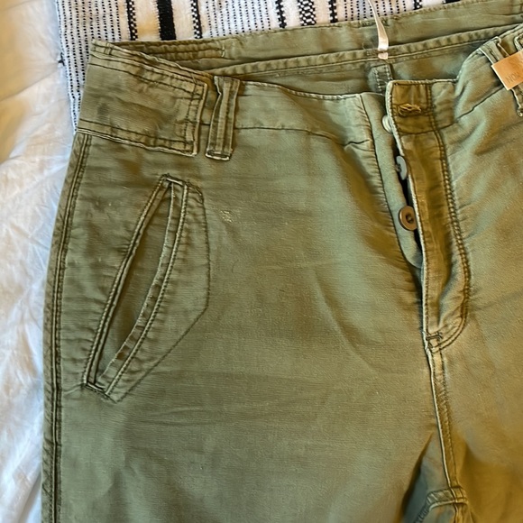 Free People Green khaki pants - Picture 5 of 8